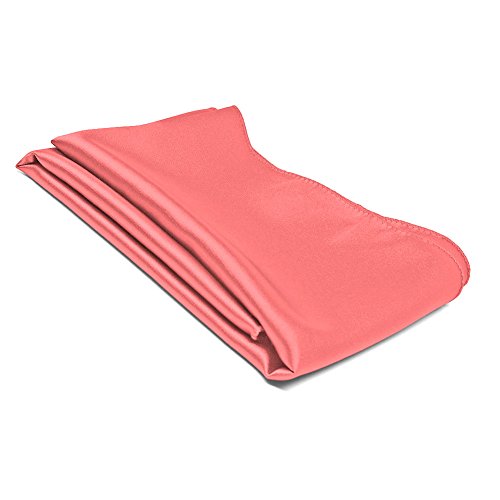 Coral Solid Color Scarf, Long 9