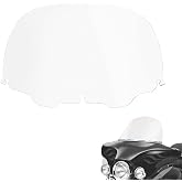 12" Clear Windshield WindScreen Fit for Harley Touring 1996-2013 | Motorcycle Windshield, Fit for Harley Davidson Touring Electra Glide Street Glide Ultra Classic and Trike models 1996-2013