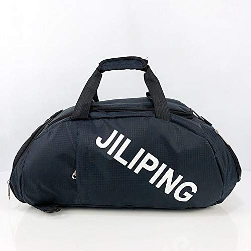 ZHOUBINBIN New Large-Capacity One-Shoulder Travel Bag Large-Capacity One-Shoulder Travel Bag Luggage Women'S Yoga Fitness Bag Men'S Sports Training Bag,Silvery