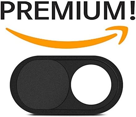 COVR Webcam Cover Designed for Mac & PC - Ultra Thin Metal Cover (Black)