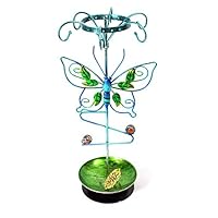 Bejeweled Display Butterfly Shape Earring Holder~Bracelet~Necklace Tree~Ring Jewelry Display w/ Gift Box