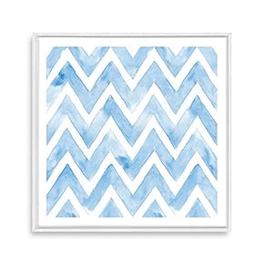 Framed Canvas Wall Art Geometric Figure Canvas Prints Home Artwork Decoration for Living Room,Bedroom - 16x16 inches