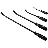 Sunex 9704 Pry Bar Set with Ergonomic Handles, 4-Piece