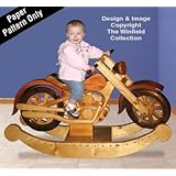 motorcycle rocking horse