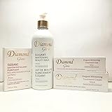 Diamond Glow Set Milk Soap Cream Gel