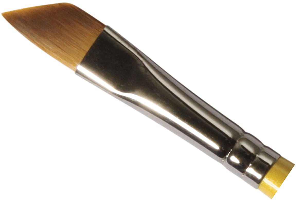 Daler-Rowney System3 Acrylic Brush, Synthetic Hair, Short Handle, Sword, 1/4in