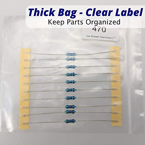 Joe Knows Electronics 1/4W 1% 86 Value 860 Piece Resistor Kit