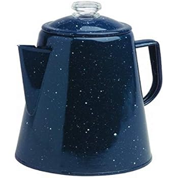 Granite Ware Coffee Percolator, 2 Quart, Blue