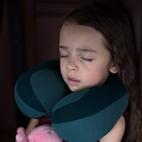 INFANZIA Kids Chin Supporting Travel Neck Pillow, Prevent Head from