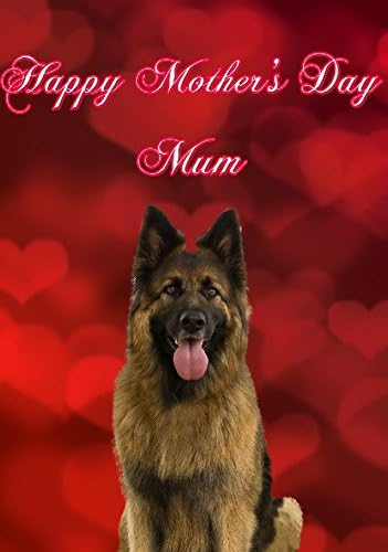 happy mothers day german shepherd
