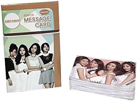 K-POP GOODS 30 High Resolution Kpop GIRLSDAY Photo Message Cards + 12 A3 Posters + 1 Sticker Set