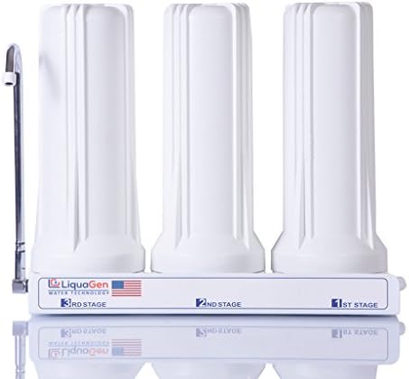Super Capacity Premium Quality 3 Stage Counter-Top Drinking Water Filtration System