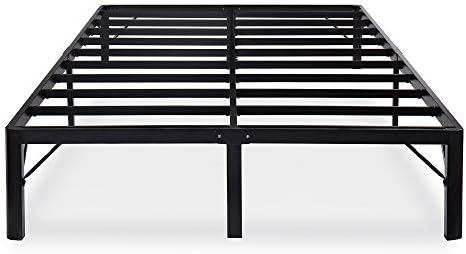 Olee Sleep 14 Inch Dura Metal Steel Slate Bed Frame - T2000 King