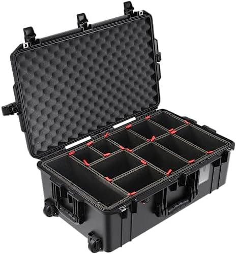 Amazon.com : Pelican Air 1535 Case With Padded Dividers - Black