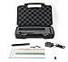 Life Made Better Storage Organizer - Compatible with 3Doodler Create 3D Pen With 50 Plastic Strands And Accessories - Durable Carrying Case - Black