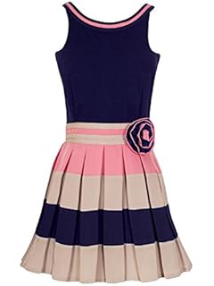 Naughty Ninos Crepe Pleated Dress