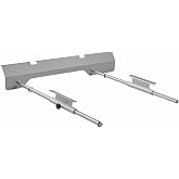 BOSCH TS1015 Table Saw Outfeed Support Assembly for Woodworking | Table saw rear outfeed support extension, extends working depth of bosch gts15-10 10 in. table saw