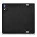 kwmobile Flip Case Compatible with Sony Xperia XZ/XZs - Smooth PU Leather Slim Folio Cover Phone Holder - Black
