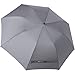 Procella Folding Golf Umbrella 52 Inch Large Auto Open, Windproof Waterproof, Strong Sturdy Foldable Portable, Oversized Compact & Lightweight Rain & Wind Resistant for Men & Women (Grey)