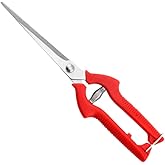 1 PACK Extended-model Stainless Steel Multifunctional Garden Pruning Shears. Use-pruning Flowers, Trees, Fruits, Vegetables, Herbs; Suitable for Home, Garden, Agriculture, Flower Shop, Etc.