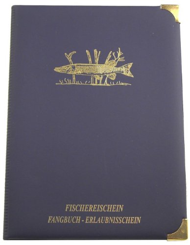 Fischereischeinmappe 'Hecht',schwarz – Bild 5