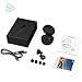 True Wireless Earbuds, Fnova Bluetooth Sweat Proof Noise Canceling Headphones, Mini Twins Stereo Earphones, Anti-Dropout Easy Link V4.2 Headset with Mic and Charging Case for iPhone Android Phones