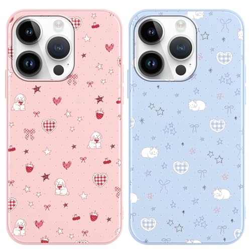 Phoona 2 pezzi Cover per iPhone 14 Pro 6.1", Cellulare... en promo sur Amazon