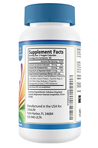 Perfect Sleep Natural Sleep Aid Pills - Fast Relaxation - Stay Asleep - Wake Up Refreshed - Safe Non-Habit Forming Formula w/Melatonin & Valerian Root - 100% Money Back Guarantee