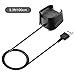 Zacro Fitbit Versa Charger, 2pcs Replacement Charger USB Charging Cable for Fitbit Versa, 3.3ft/100cm Charging Cable Dock for Fitbit Versa Smartwatch-Black