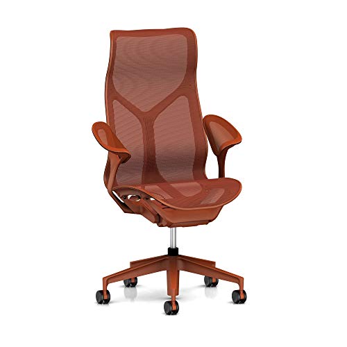 Buy Herman Miller Cosm Chair Leaf Arms Canyon Frame/Base 2.5 in