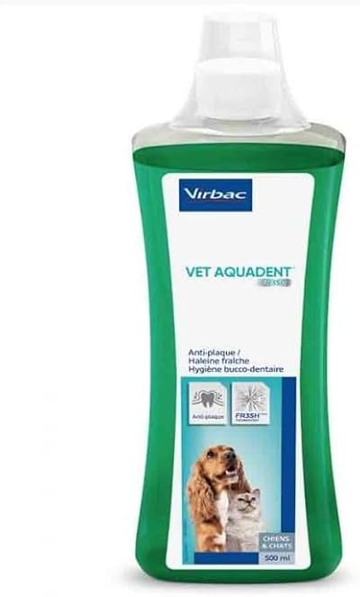 Virbac Vet Aquadent FR3SH 500 ml Dental Hygiene Solution for Pets