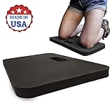 XCEL Kneeling Pad -18" x 12" x 1", Large High Density Multi-Functional Kneeler for Gardening, Repair Work and Exercise, Sweat and Water Resistant, Thick and comfortable, Great for Yoga Made in the USA