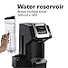 Hamilton Beach 49975 FlexBrew Single Serve Maker with 40 oz. Reservoir, Compatible with K-Cup Packs or Ground Coffee, 3 Brewing Sizes, Black