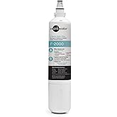 INSINKERATOR F-2000 Under Sink Water Filter Replacement Cartridge for Water Filtration System, VOCs and Lead Filter, 1 Count