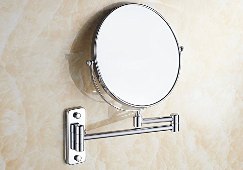 8Inch Cosmetic Mirror Double Sides Wall Mounted Mirror Chrome Bathroom Mirror Europe Style Mirror Elegant Design With 360 Degree - Thumbnail 5