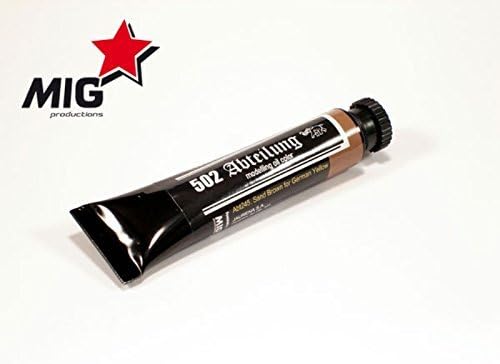 Mig Productions 502 Abteilung Oils Colors- Sand Brown for German Yellow #ABT-245