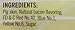 Pork Chomps Baked Pork Skin Dog Chews, 3-inch Knots, with Bacon Flavor Strip, 18 Count