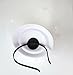 Coolwife Fascinator Hats Pillbox Hat British Bowler Hat Flower Veil Wedding Hat Tea Party Hat (B White)