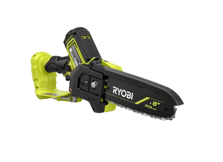 Ryobi 8-Inch Pruning Chainsaw Review: Compact Cordless Chainsaw for Backyard Trimming & Limbing