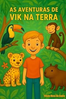 Livro As Aventuras de Vik na Terra