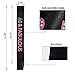 40th Birthday Silver Tiara with Black & Pink Satin Glitter Sash Saying 40 & Fabulous, Luxurious Party Supplies, Costume, Decoration, Gift for Any Woman