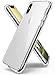 Ringke Fusion Compatible with iPhone X, Clear Transparent PC Back TPU Bumper Drop Defense Scratch Protection Cover - Clear