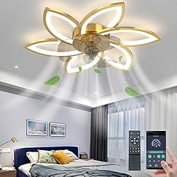 LENIVER 30" Smart Ceiling Fan with Lights Remote