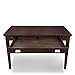 Leick Home 81400 Laptop Computer Writing Desk with Drop Front Keyboard Drawer, Chocolate Cherry
