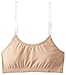 Clementine Girl's 2-6X Girls Pull-On Bra with Detachable Elastic Shoulder Straps, Nude, 12/14