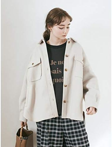 Amazon Co Jp アースミュージック エコロジー Earth Music Ecology Cpoシャツアウター エクリュー F Clothing Accessories