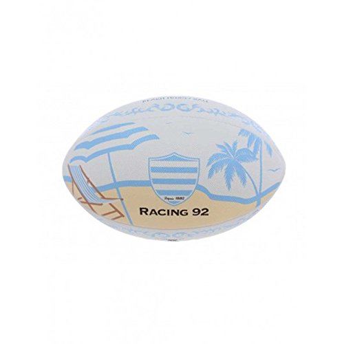 Balón Rugby - Beach Racing 92, talla 4 - Racing 1882, multicolor ...