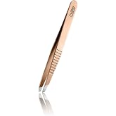 Rubis Tweezers Classic Progrip Red Gold - 1K103PGRG,Rubis Switzerland Swiss Made World Renowned Precision