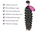 Younsolo Brazilian Deep Wave Bundles with Closure 8A Grade 3 Bundles with Lace Closure 100% Unprocessed Deep Wave Brazilian Virgin Human Hair Free Part Human Hair Extensions (8 10 12+8, Natural Color)