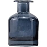 NARAMAX 1PCS 150ml/5oz Empty Refillable Glass Diffuser Bottle Diffuser Jars Aromatherapy Storage Container Fragrance Accessories Use for DIY Replacement Reed Diffuser Sticks Crafts Decor (Blue)